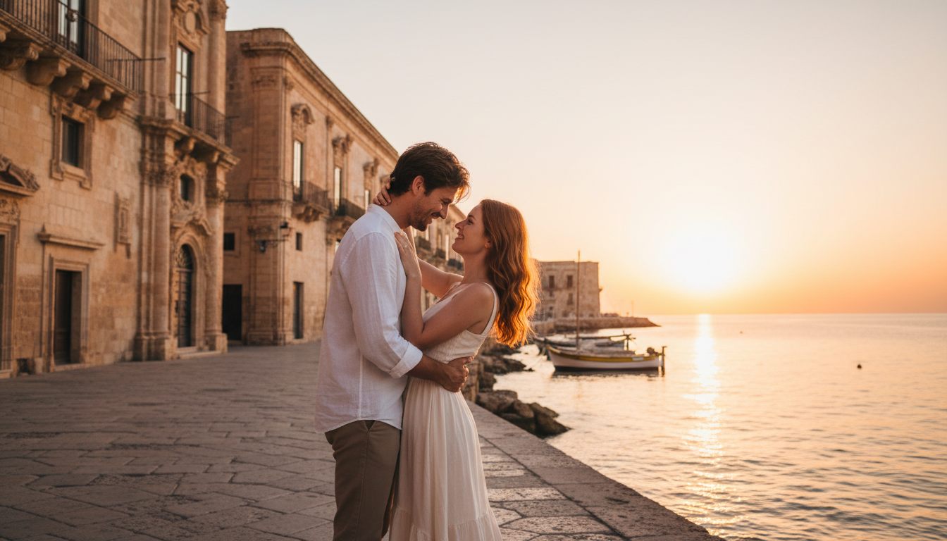 Proposal in Ortigia, Sicily