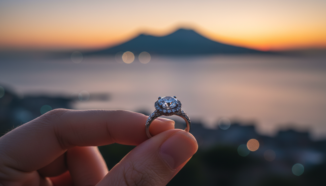Engagement ring in Sorrento