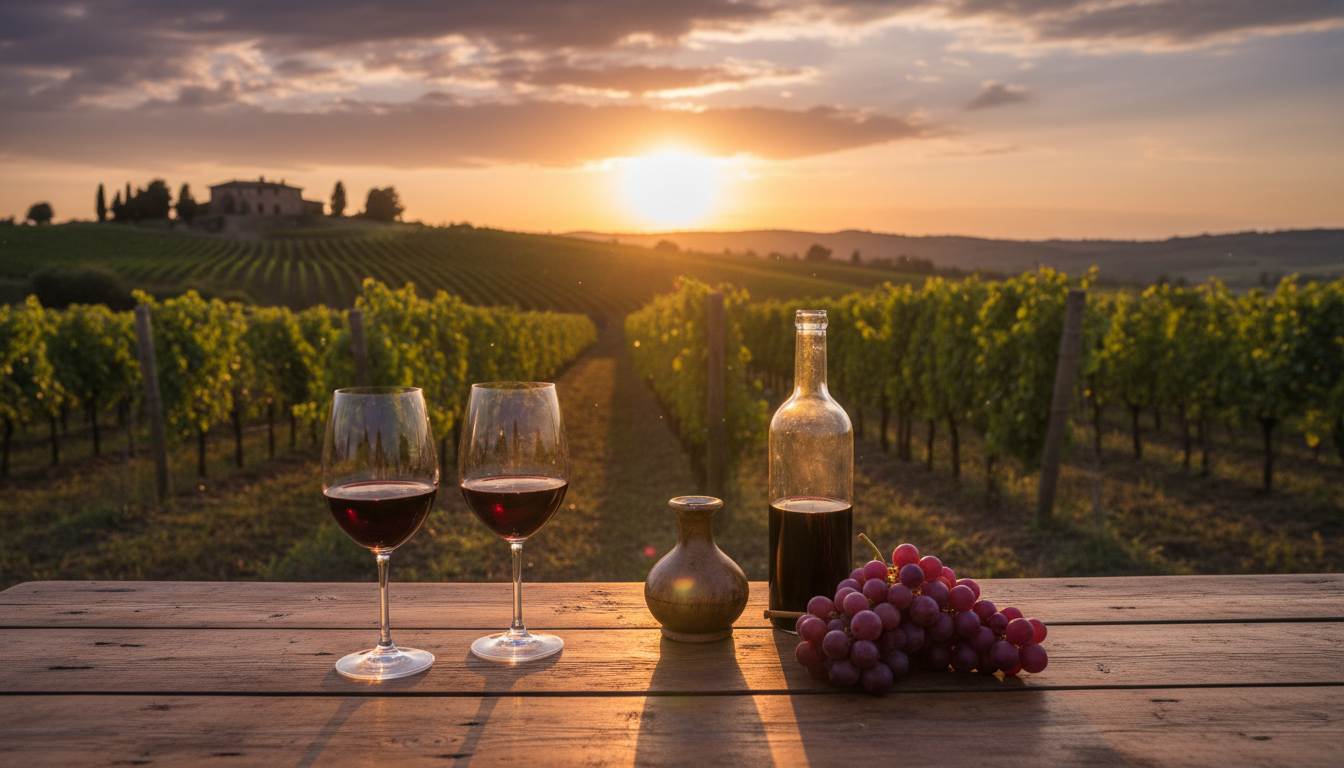 Private wine tasting proposal in Italy